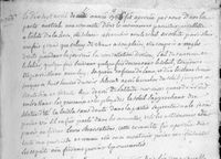 Observation d'une comète par le curé de Lairoux en 1766